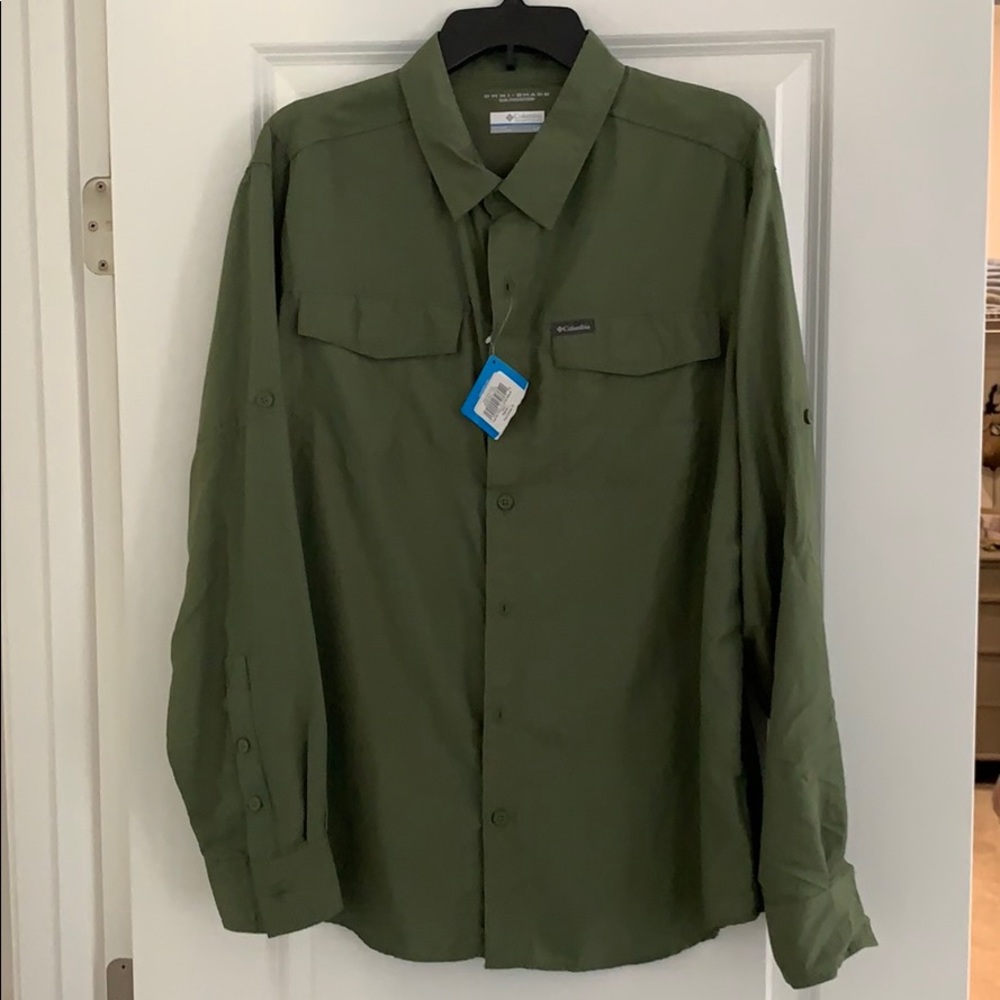 PFG Columbia fishing shirt LARGE